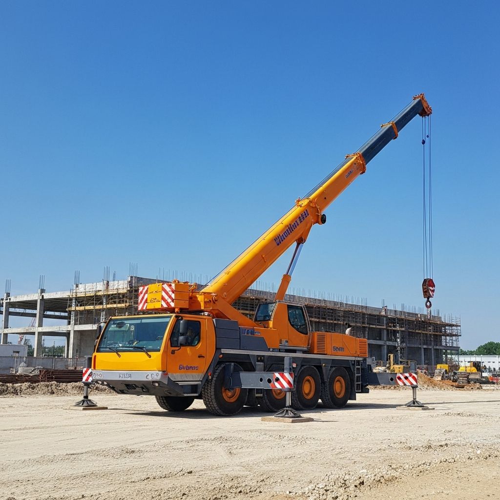 Location grue mobile grue à tour levage industriel construction BTP Maroc - MirinouiFils Kenitra